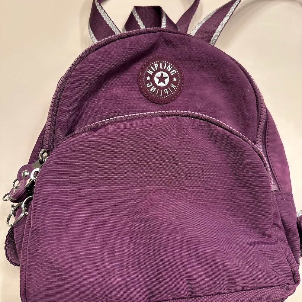 Kipling Rich Purple Backpack